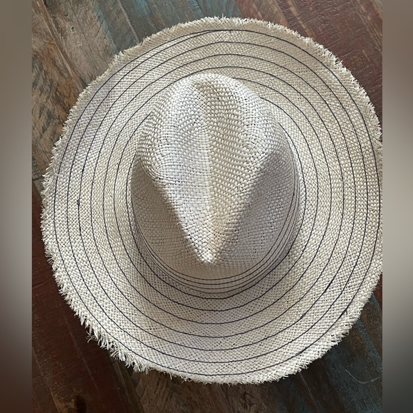 Tory Burch Accessories Nwt Tory Burch Straw Fedora Hat Poshmark